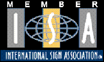 Member of the International Sign Association